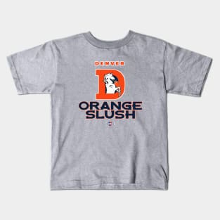 Orange Slush (Broncos) Kids T-Shirt